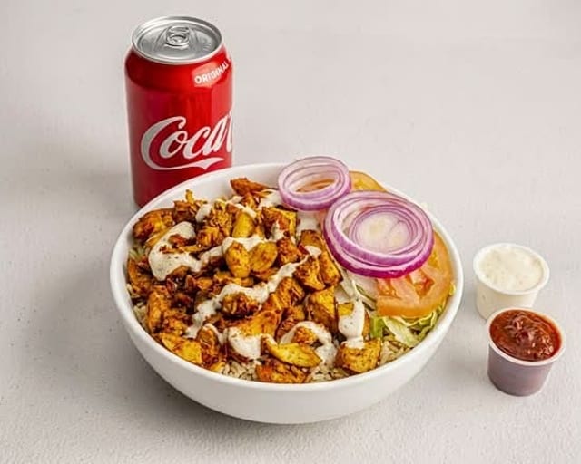 Chicken Over Rice.