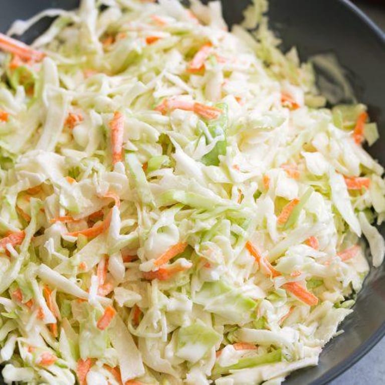 Savor Our Fresh Coleslaw